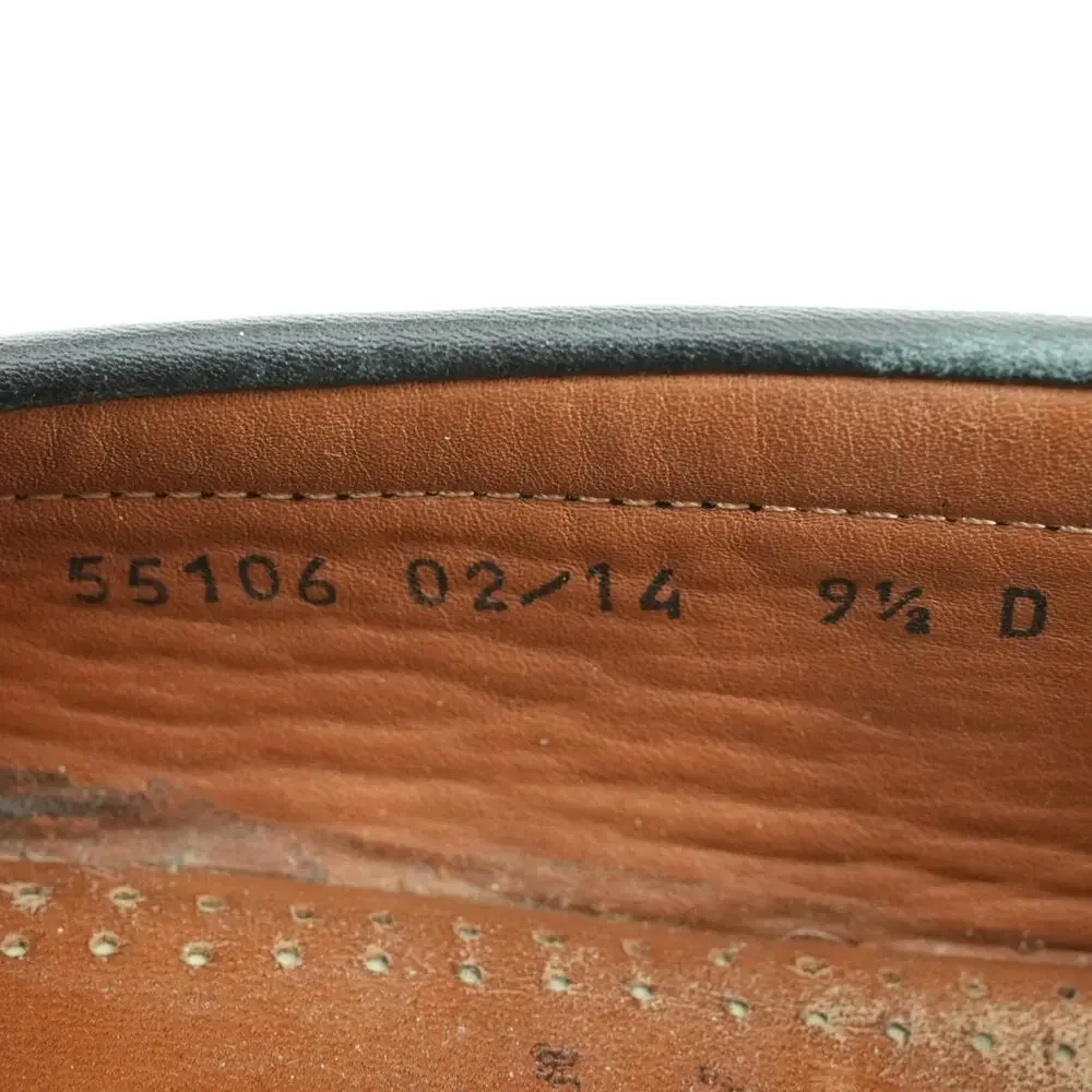 Allen Edmonds Arezzo Italian Dress‎ Loafer Mens 9.5D Black Leather Slip On